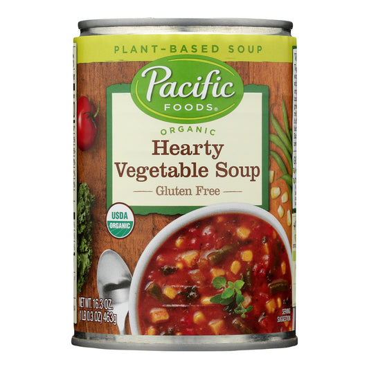 Pacific Foods - Sopa de verduras abundante - Caja de 12 a 16,3 oz