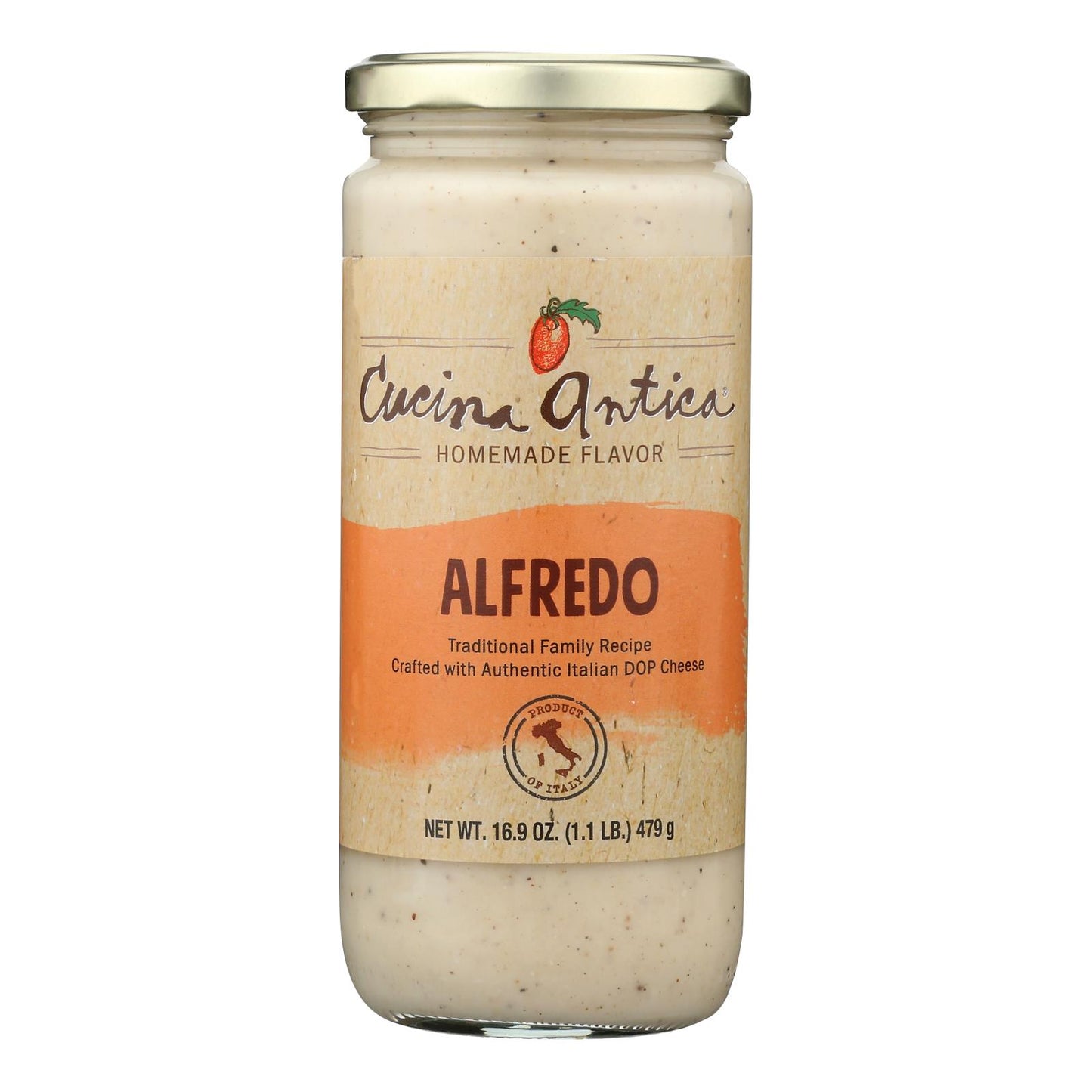 Cucina Antica - Salsa Alfredo - Caja De 6-16.9 Fz