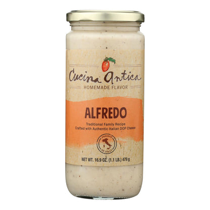 Cucina Antica - Salsa Alfredo - Caja De 6-16.9 Fz