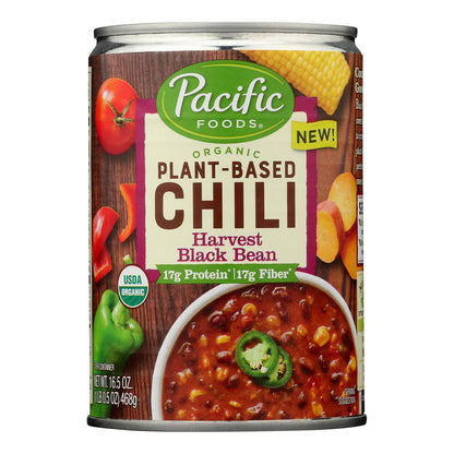 Pacific Foods - Chile con frijoles negros - Caja de 12 a 16,5 oz