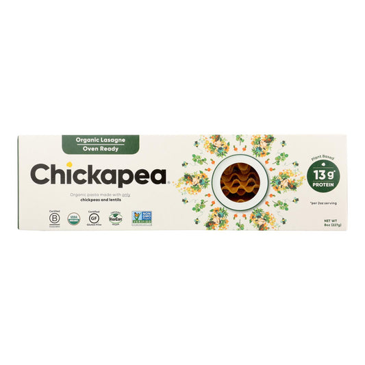 Chickapea Pasta - Pasta Lasagne - Case Of 6-8 Oz