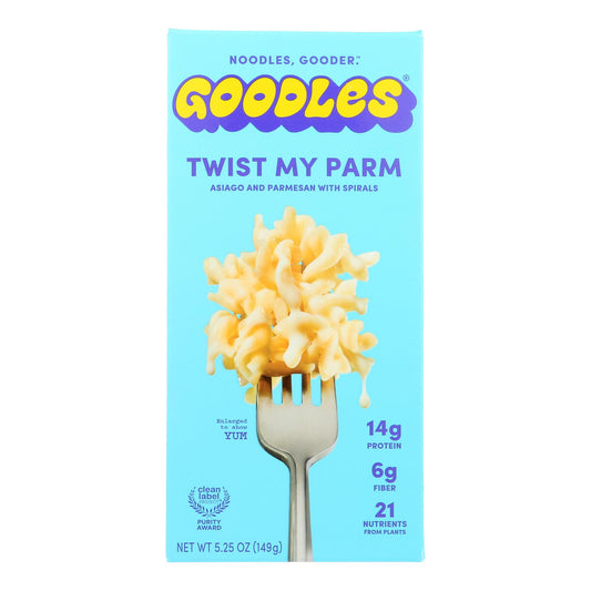 Goodles - Macarrones con queso Twst My Parm - Caja de 12 - 5,25 oz