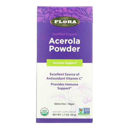Flora - Polvo de acerola - 1 unidad - 1,7 oz