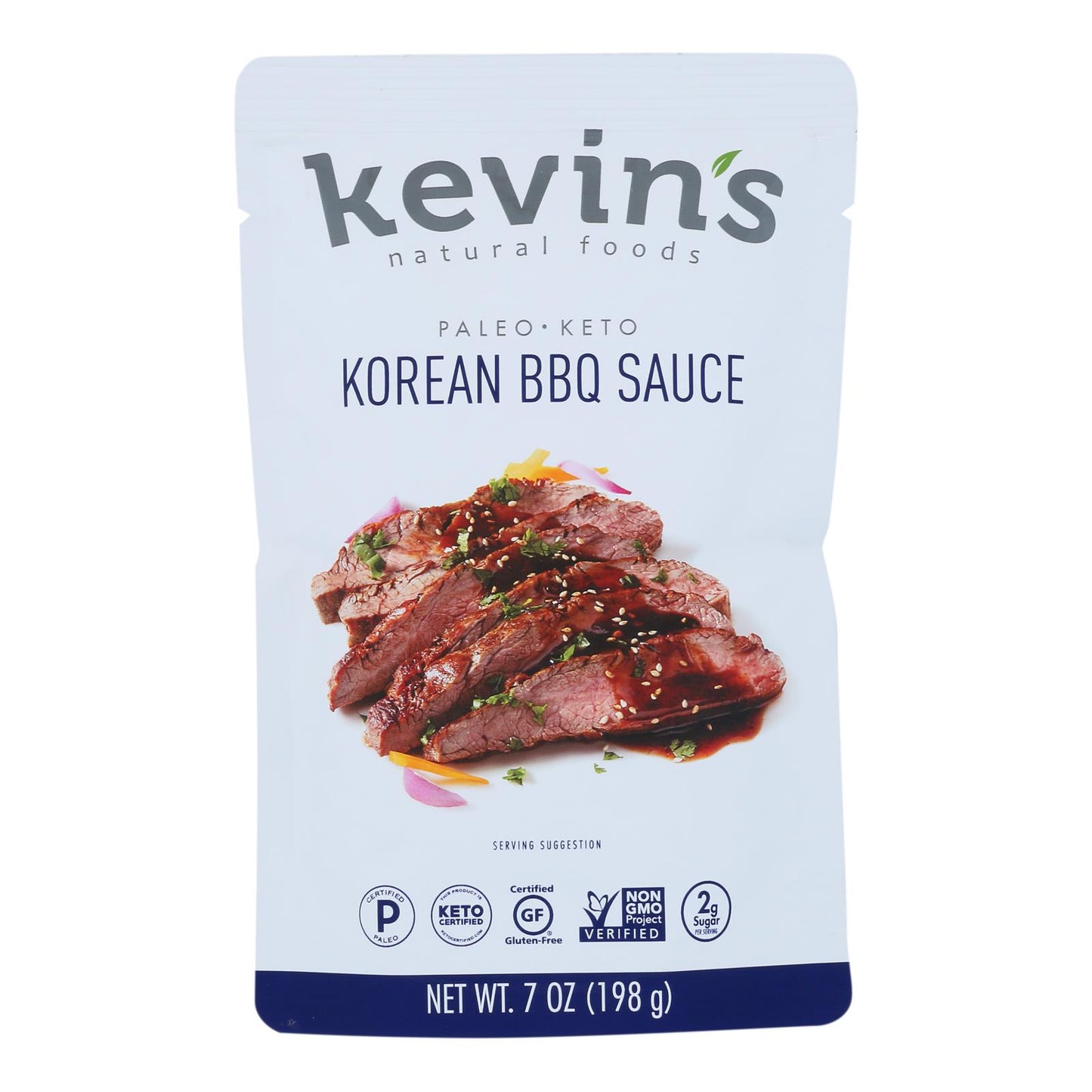 Kevin's Natural Foods - 韩式烧烤酱 - 12 盒装 - 7 盎司