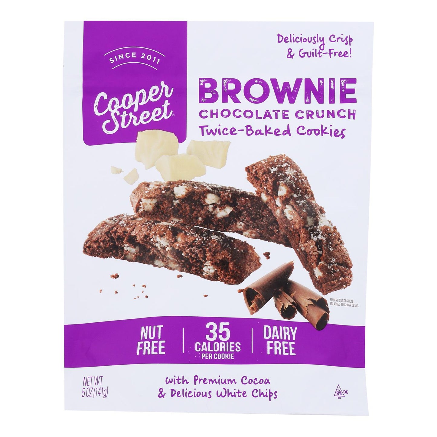 Cooper Street - Ckies Brownie Chocolate Crunch - Caja de 6 de 5 oz