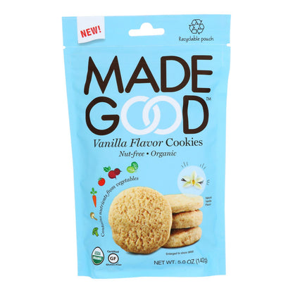 Galletas de vainilla Made Good - Caja de 6 - 5 oz