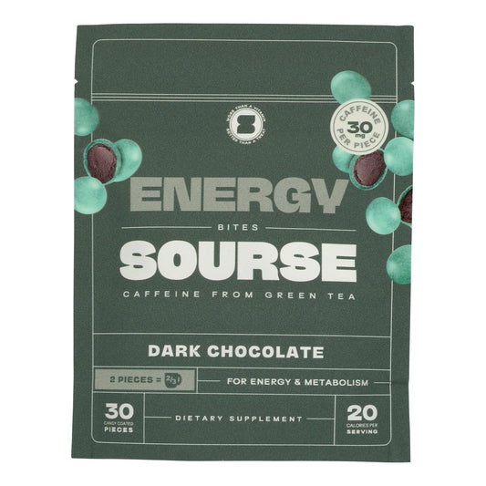 Sourse - Energy Bite 维生素巧克力 - 6 盒装 - 2.2 盎司