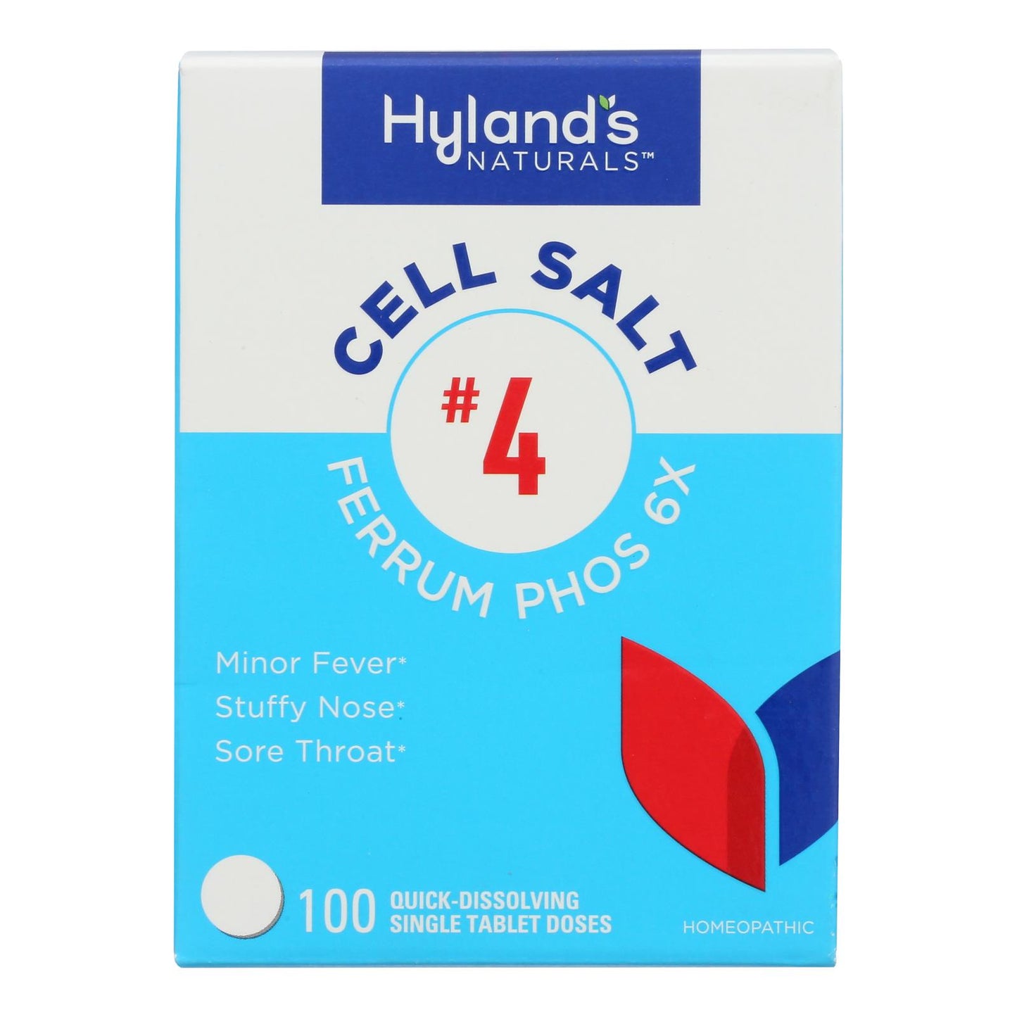 Hyland's - Ferrum Phos 6x Cell Salts - 1 Each-100 Tab