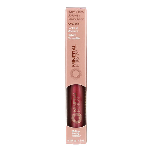 Mineral Fusion - Hydro Shne Lip Gls Kyoto - 1 个 - .15 Fz