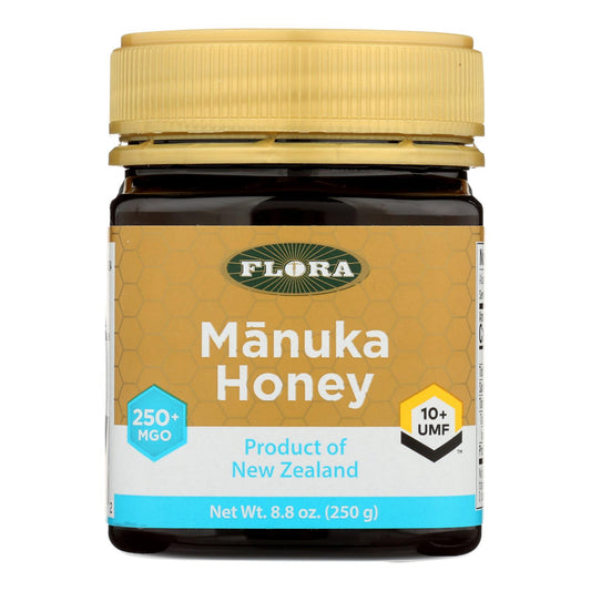 Flora - Miel de manuka Mgo 250+/10+ U - 1 unidad - 8,8 oz