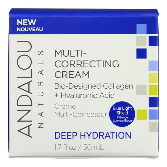 Andalou Naturals - Crema Dp Hyd Mlt Crrcting - 1 unidad - 1,7 fz