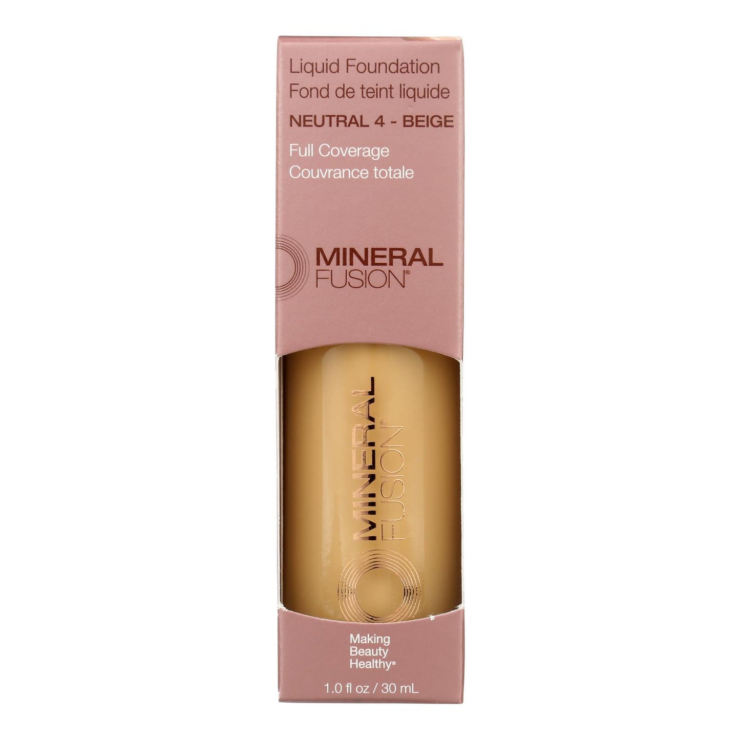 Mineral Fusion - Mkup Liquid Foundtn Ntrl 4 - 1 Each-1 Fz