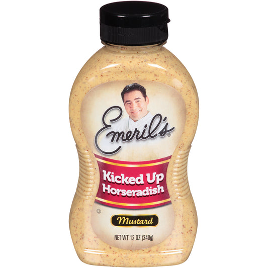 Mostaza Emeril - Rábano picante picante - Caja de 12 - 12 oz.