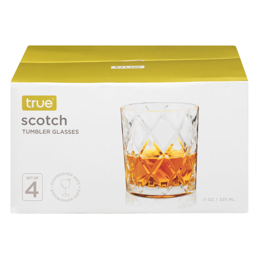 True - Vasos para whisky - Caja de 4 - 4 unidades