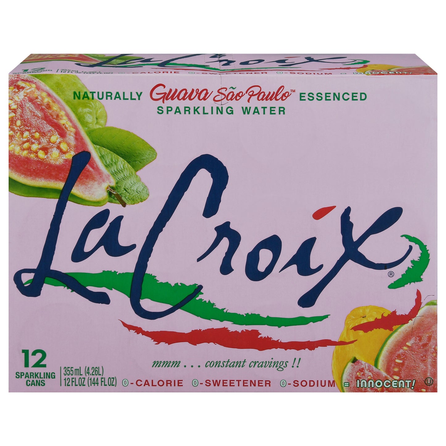 Lacroix - Agua con gas Guayaba Sao Pl - Caja de 2-12/12 Fz