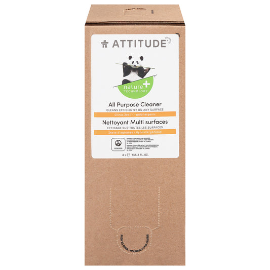 Attitude - Limpiador Ap Citrus Zest - 1 unidad de 1-135,3 oz