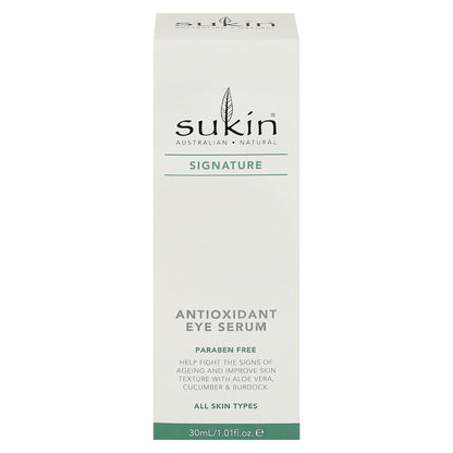 Sukin - Suero antioxidante para ojos - 1 unidad - 1,01 fz