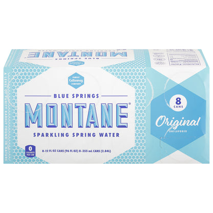 Montane - Agua con gas sin alcohol - Caja de 3 - 8/12 Fz