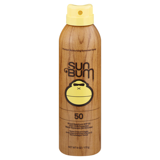 Sun Bum - Spray protector solar original FPS 50 - 1 unidad - 6 oz