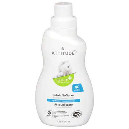 Attitude - Suavizante de telas Wildflowr - 1 unidad de 1 a 33,8 oz