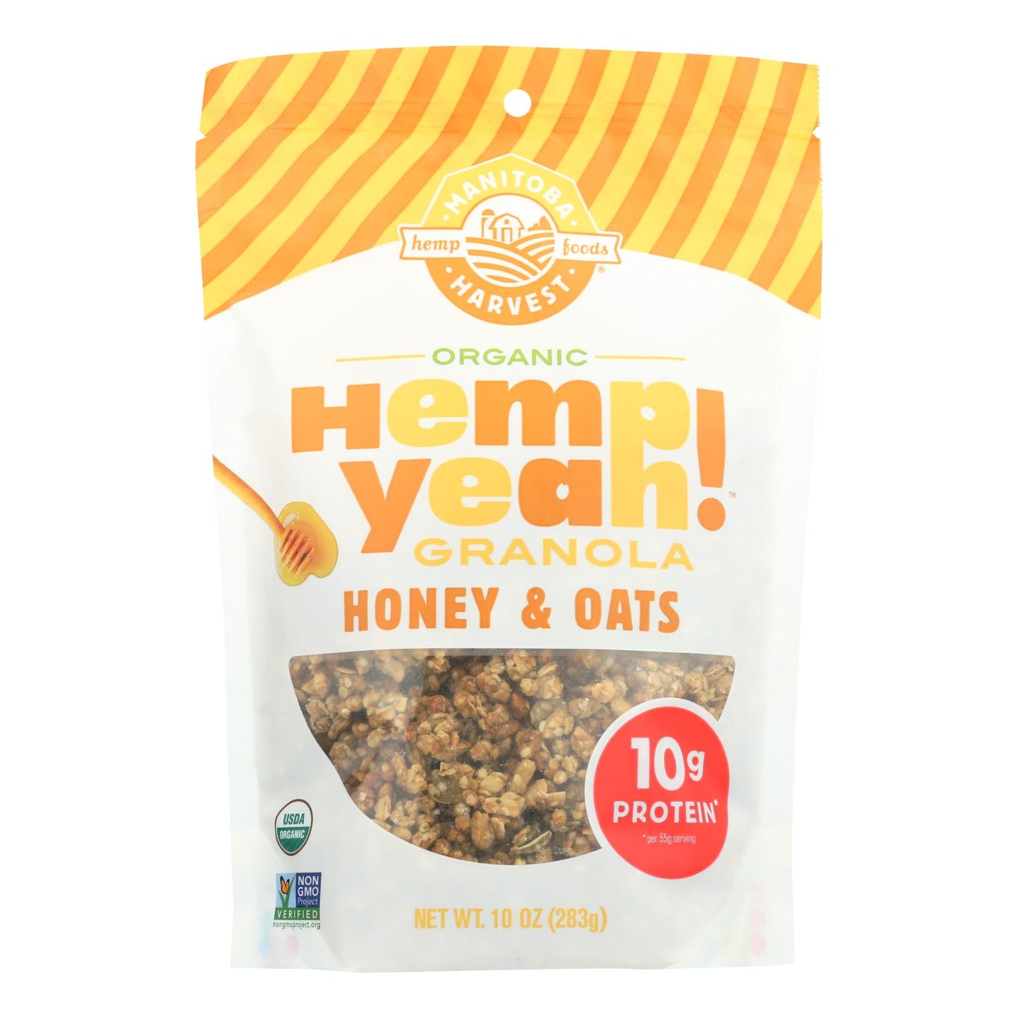 Manitoba Harvest - Granola de cáñamo y avena - Caja de 6 - 10 oz