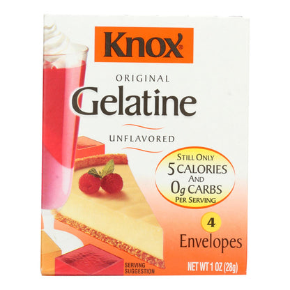 Gelatina Knox Kraft - Sin sabor - Caja de 48 - 1 oz