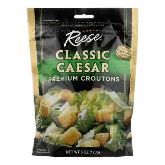 Ensalada César con crutones de Reese - Caja de 12 - 6 oz.