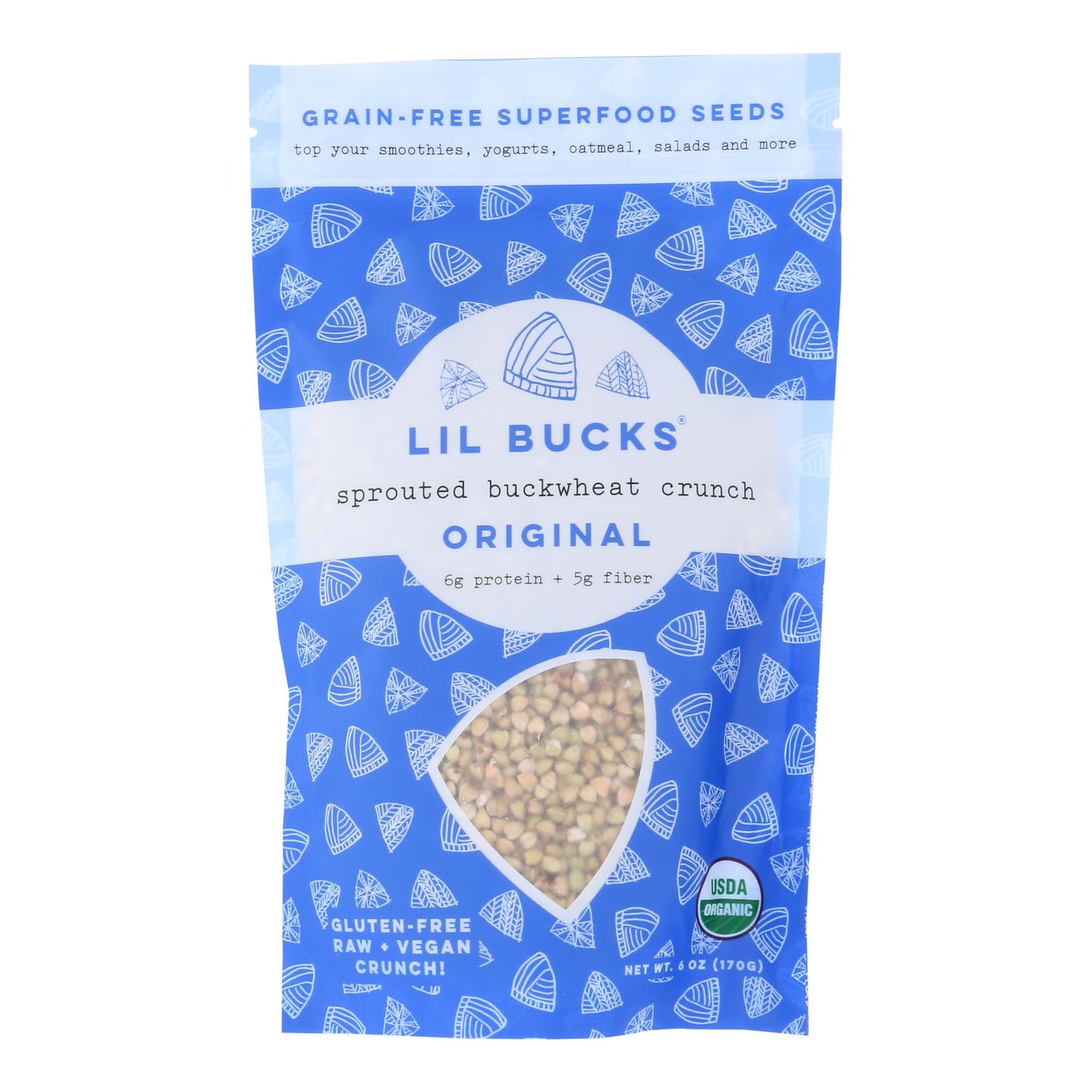 Lil Bucks - Buckwheat Sprtd Original - Case Of 6-6 Oz