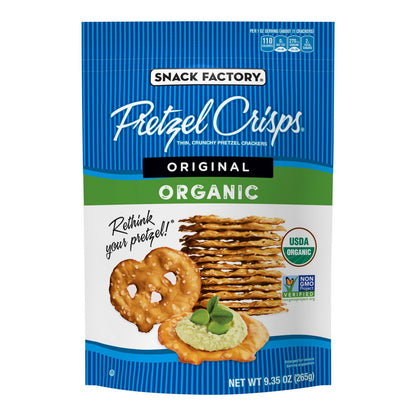 Pretzel Crisp - Pretzl Crisp Original - Case Of 12 - 9.35 Oz