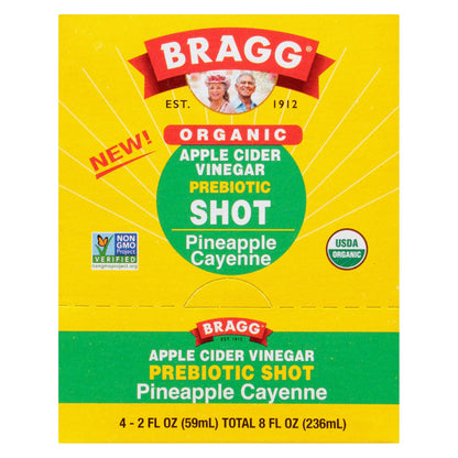 Bragg - Acv Shot Pineap Cayen - Case Of 4-2 Fz