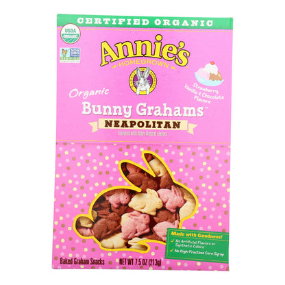 Annie's Homegrown - Crckrs Neapltn Bunnie - Caja de 12 - 7,5 oz