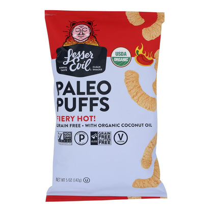 Mal menor - Paleo Puffs Firey Hot - Caja de 9 - 5 oz
