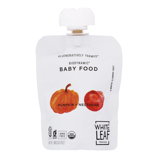 White Leaf Provisions - Bbyfd Pumpkin &amp; Nctrine - Caja de 6 - 90 gr