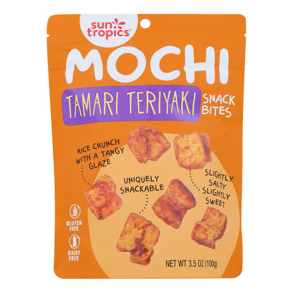 Sun Tropics® Mochi Rice Bites Tamari Soy Sauce, Tamari Soy Sauce - Case Of 12 - 3.50 Oz