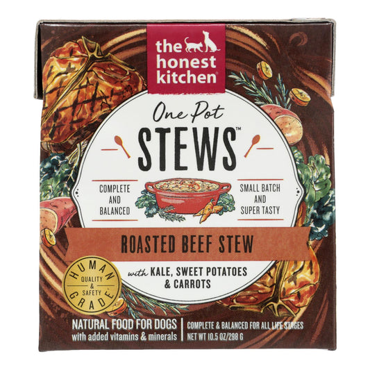 The Honest Kitchen - Dog Fd Stew Beef Kale - Case Of 6-10.5 Oz