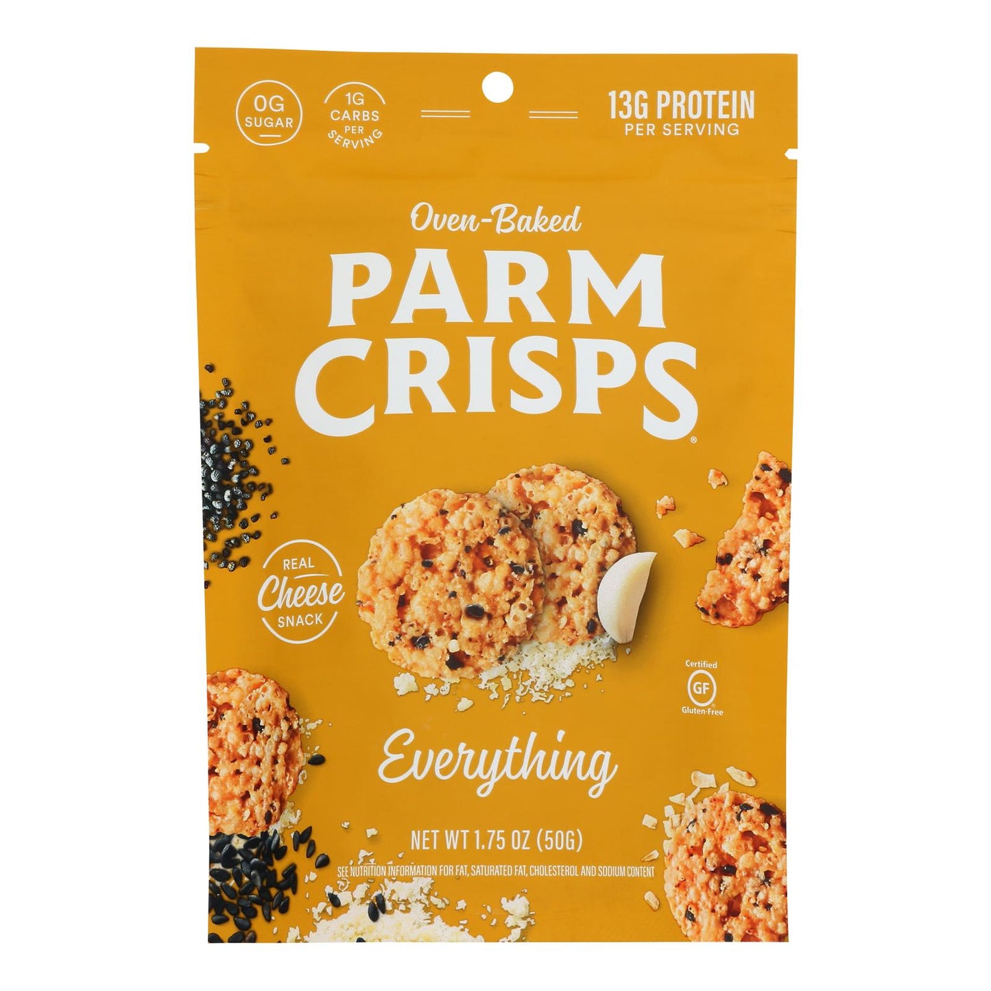 Parm Crisps - Parm Crisp Everything - Caja de 12 - 1,75 oz