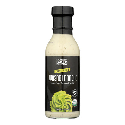 Ocean's Halo - Drsg Wasabi Ranch Styl - Caja de 6-12 Fz