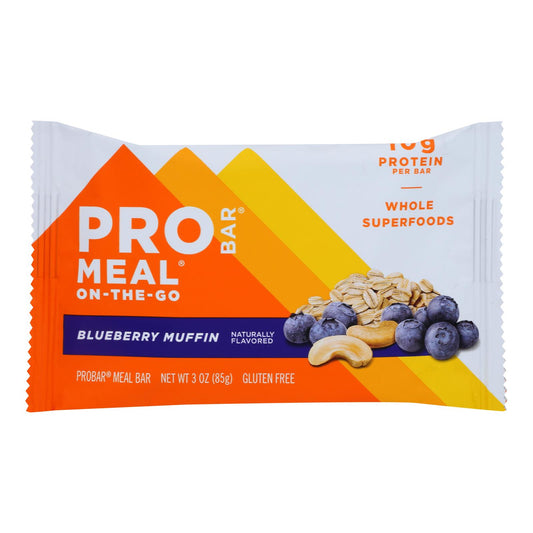 Probar - Barra de comida Bbry Muffin - Caja de 12 - 3 oz