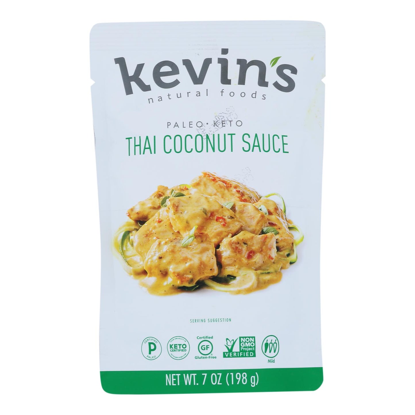 Kevin's Natural Foods - Salsa de coco tailandesa - Caja de 12 de 7 oz