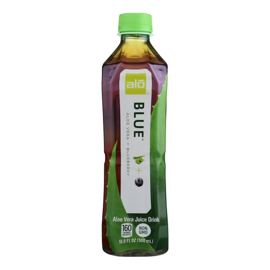 Alo - Drink Blue Av Juice Blueberry - Case Of 12-16.9 Fz