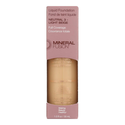 Mineral Fusion - Mkup Liquid Foundtn Ntral 3 - 1 Each-1 Fz