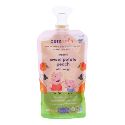 Cerebelly - Smthe Sweet Pot Peach Mgo - 6-4 盎司一箱