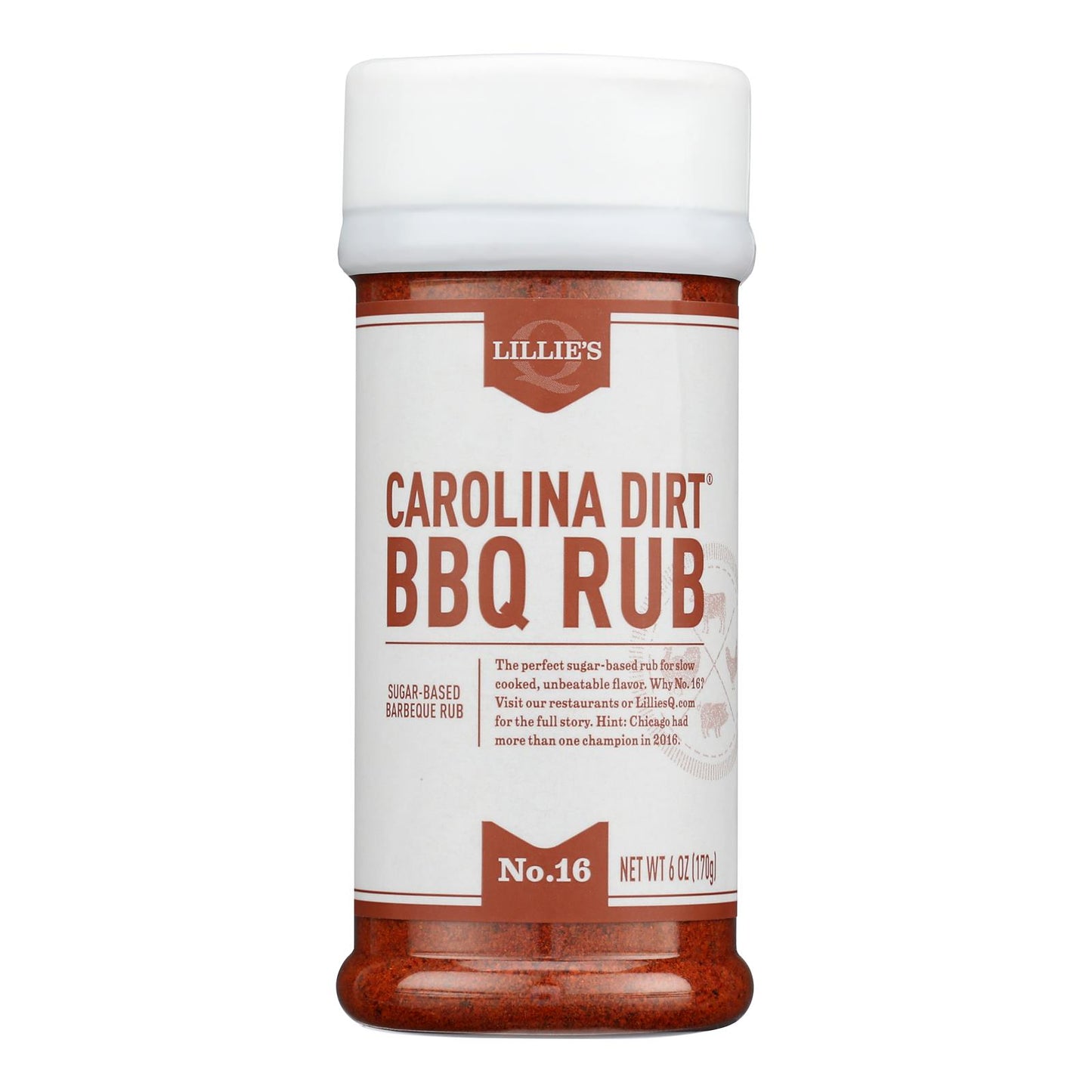 Lillies Q - Rub Carolina Dirt - Caja de 6 - 6 oz