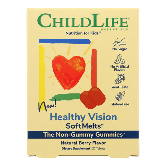 Childlife Essentials - Caramelos blandos Healthy Vision - 1 unidad - 27 tabletas