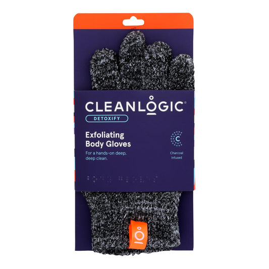 Cleanlogic - Guantes de baño Detox Chrcl - 1 unidad - 1 unidad