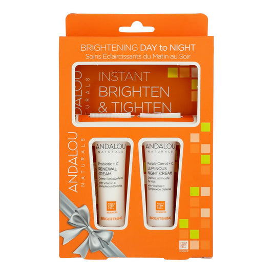 Andalou Naturals - Brghtng Day Nght 礼品套装 - 1 件装