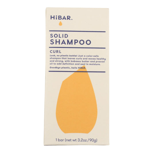 Hibar Inc - Barra de champú para rizos sólidos - 1 unidad - 3,2 oz