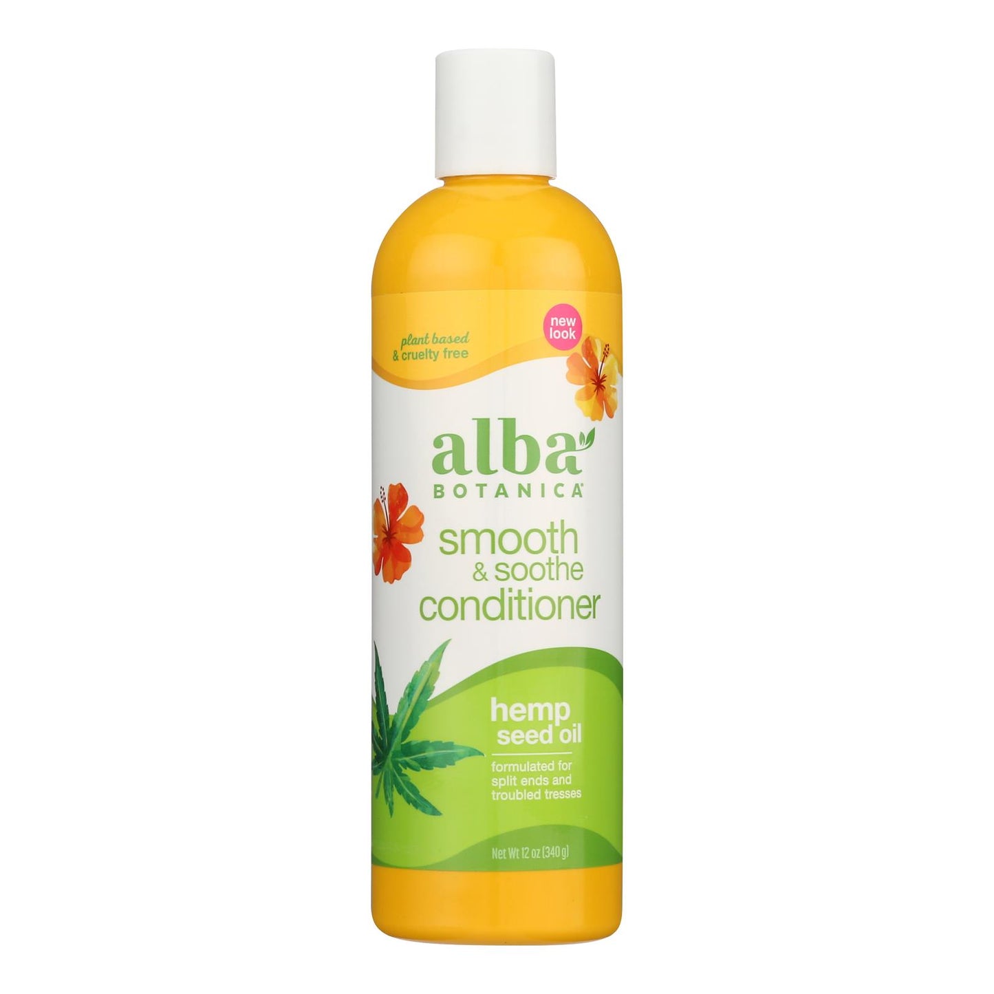 Alba Botanica - Conditnr Smth &amp; Sth Canbs - 每罐 1 件 - 12 盎司