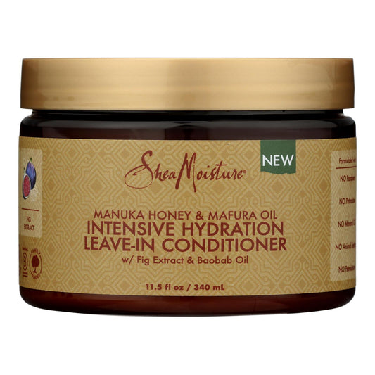 Shea Moisture - Acondicionador sin enjuague con miel de Manuka - 1 unidad - 11,5 oz.