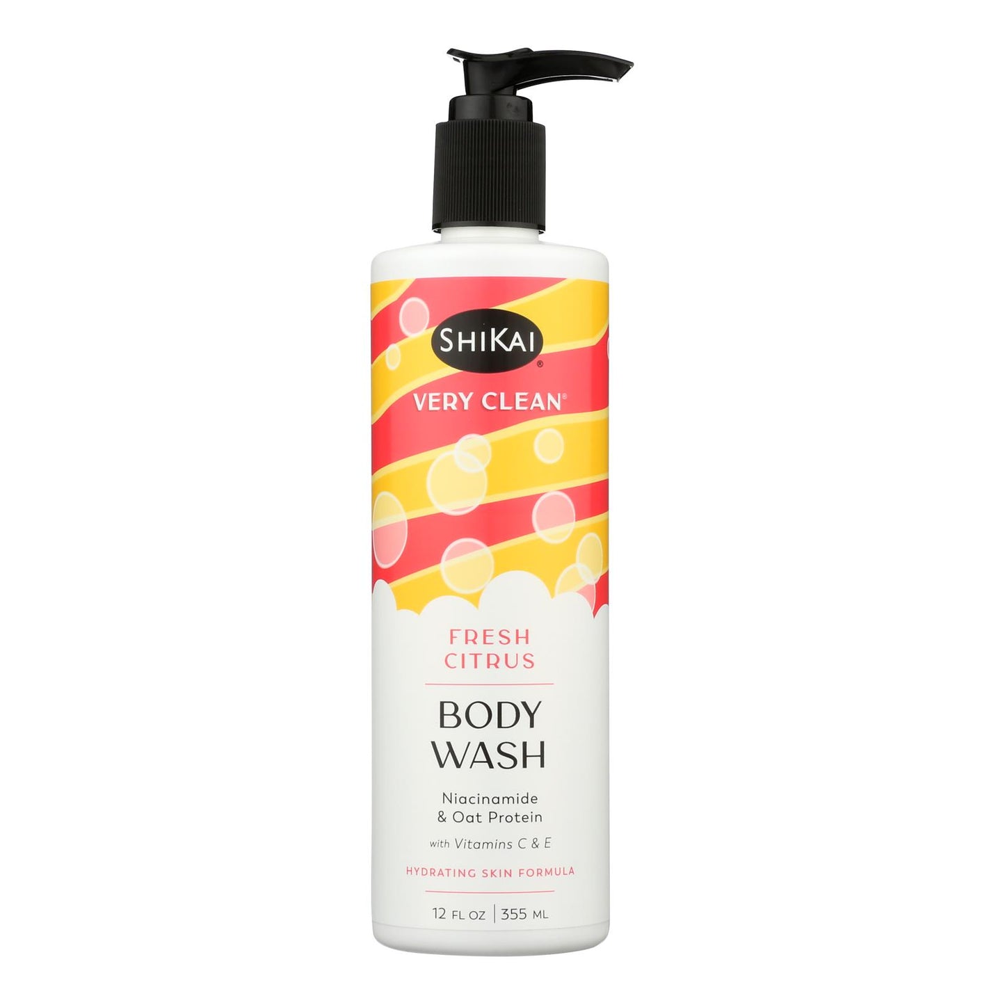 Shikai Products - Body Wash Fresh Citrus - 1 Each-12 Fz